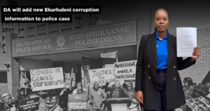 DA will add new Ekurhuleni corruption information to police case