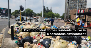Pikitup protest forces residents to live in a hazardous environment