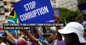 Lesufi continues to shield corrupt senior officials by refusing to disclose lifestyle audits
