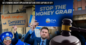 DA’s Tshwane urgent application battling state capture of city