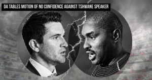 DA tables motion of no confidence against Tshwane Speaker