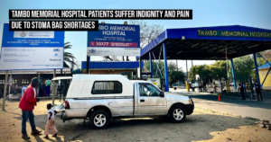Tambo Memorial Hospital patients suffer indignity and pain due to stoma bag shortages