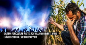 Gauteng Agriculture wastes R20 million on events while farmers struggle without support