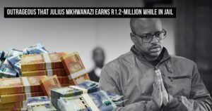Outrageous that Julius Mkhwanazi earns R1.2-million while in jail