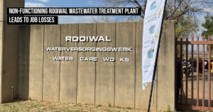 Broken Rooiwal Treatment Works affecting residents’ health and food security
