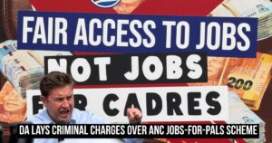 DA lays criminal charges over ANC jobs-for-pals scheme