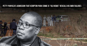 Petty Panyaza’s admission that Kempton Park crime is “old news” reveals his own failures