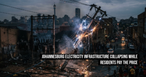Johannesburg electricity infrastructure collapsing while residents pay the price
