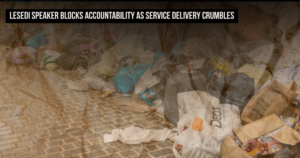 Lesedi Speaker blocks accountability as service delivery crumbles