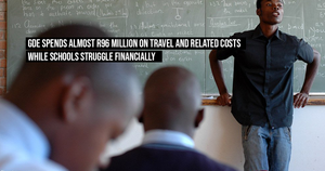 GDE spends almost R96 million on travel and related costs while schools struggle financially