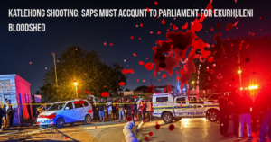 Katlehong shooting: SAPS must account to Parliament for Ekurhuleni bloodshed