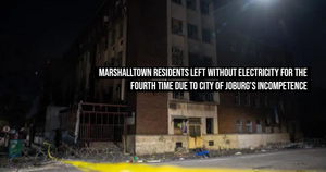Marshalltown residents left without electricity for the fourth time due to City of Joburg’s incompetence