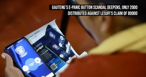 Gauteng’s e-panic button scandal deepens, only 2000 distributed against Lesufi’s claim of 80000