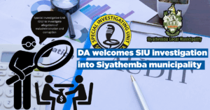 DA welcomes SIU investigation into Siyathemba municipality