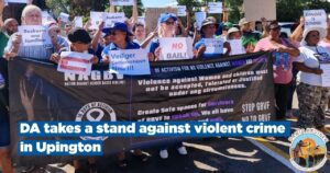 DA takes a stand against violent crime in Upington