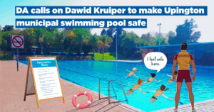 DA calls on Dawid Kruiper to make municipal swimming pool safe