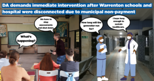 DA demands immediate intervention after Warrenton schools and hospital were disconnected due to municipal non-payment
