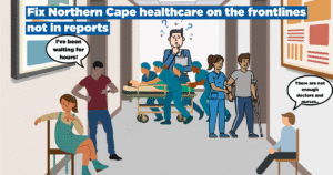 Fix Northern Cape healthcare on the frontlines, not in reports