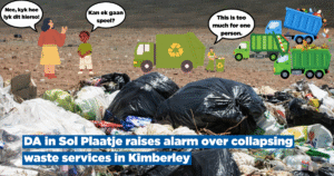 DA in Sol Plaatje raises alarm over collapsing waste services in Kimberley