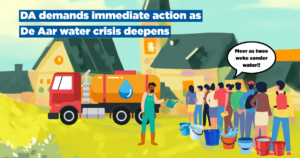 DA demands immediate action as De Aar water crisis deepens