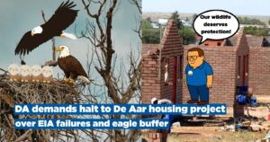 DA demands halt to De Aar housing project over EIA failures and eagle buffer
