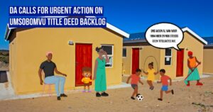 DA calls for urgent action on Umsobomvu title deed backlog