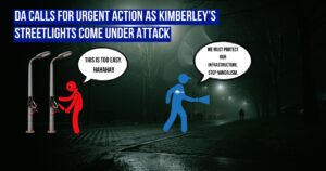 DA calls for urgent action as Kimberley’s streetlights come under attack