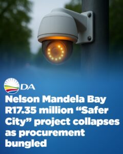Nelson Mandela Bay R17.35 million “Safer City” project collapses as procurement bungled