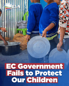 EC government’s response shows how badly they have failed to protect our children