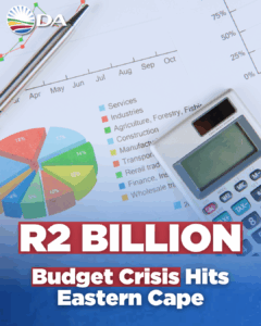 Eastern Cape faces a R2 billion budget gap as revenue underperforms and spending pressure rises