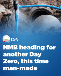 NMB heading for another Day Zero – this time man-made