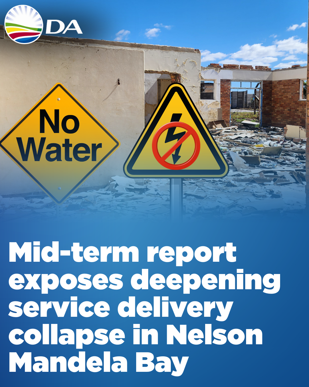 Mid-term report exposes deepening service delivery collapse in