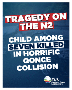 Seven killed in horrific crash outside Qonce demands urgent accountability