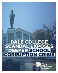 Dale College case exposes deeper school corruption crisis in Eastern Cape