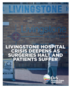 Critical ongoing failures at Livingstone Hospital continue