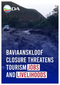 DA demands joint oversight as Baviaanskloof closure threatens tourism jobs