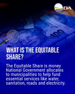 DA welcomes Treasury action to force accountability in deepening Makana financial crisis