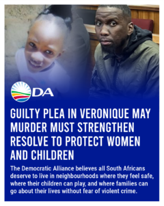Guilty plea in Veronique May murder must strengthen resolve to protect women and children