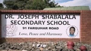 DA KZN condemns fatal stabbing at Dr Joseph Shabalala Secondary School