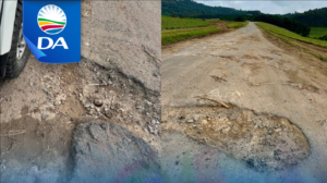 DA urges action as Entumeni, Eshowe road continues to collapse after six-year rehab project delay